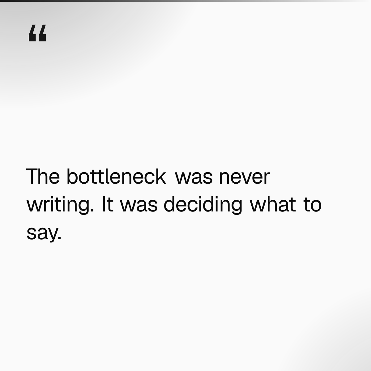 Quote template, light